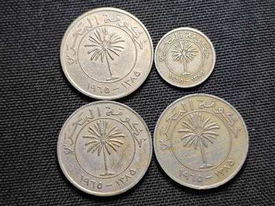 KK钱币收藏小铺  第364场  2月预留时间 周末发货 -  巴林一组4枚