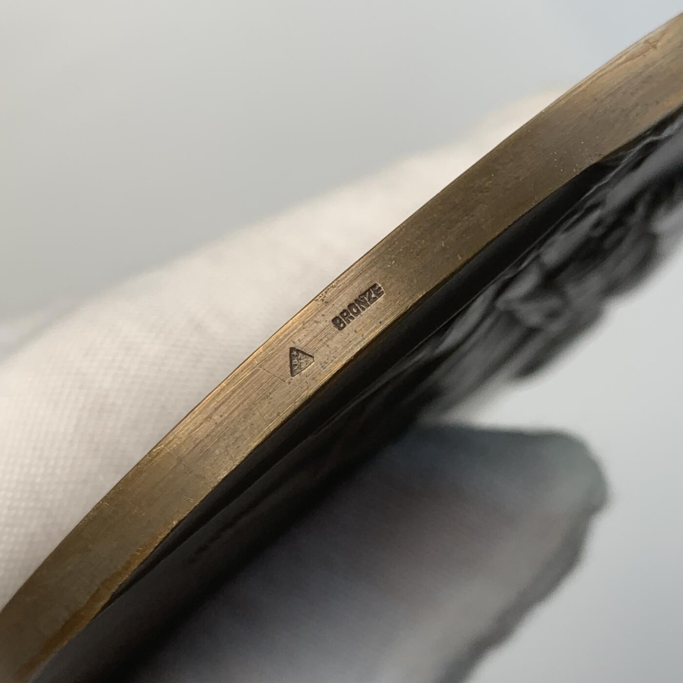 掌中浮雕-藏着的欧洲第040场 原盒好品法国新艺术大铜章：1938年法国马铃薯贸易商会奖章，103mm，Kautsch作品