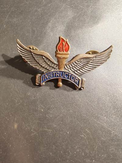 老王徽章第161期 - 美国空军教育与训练司令部教官技能章     带厂标
