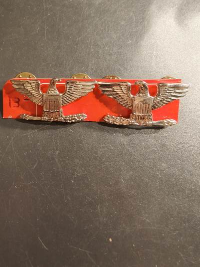 老王徽章第161期 - 美国陆军上校军衔符号一组