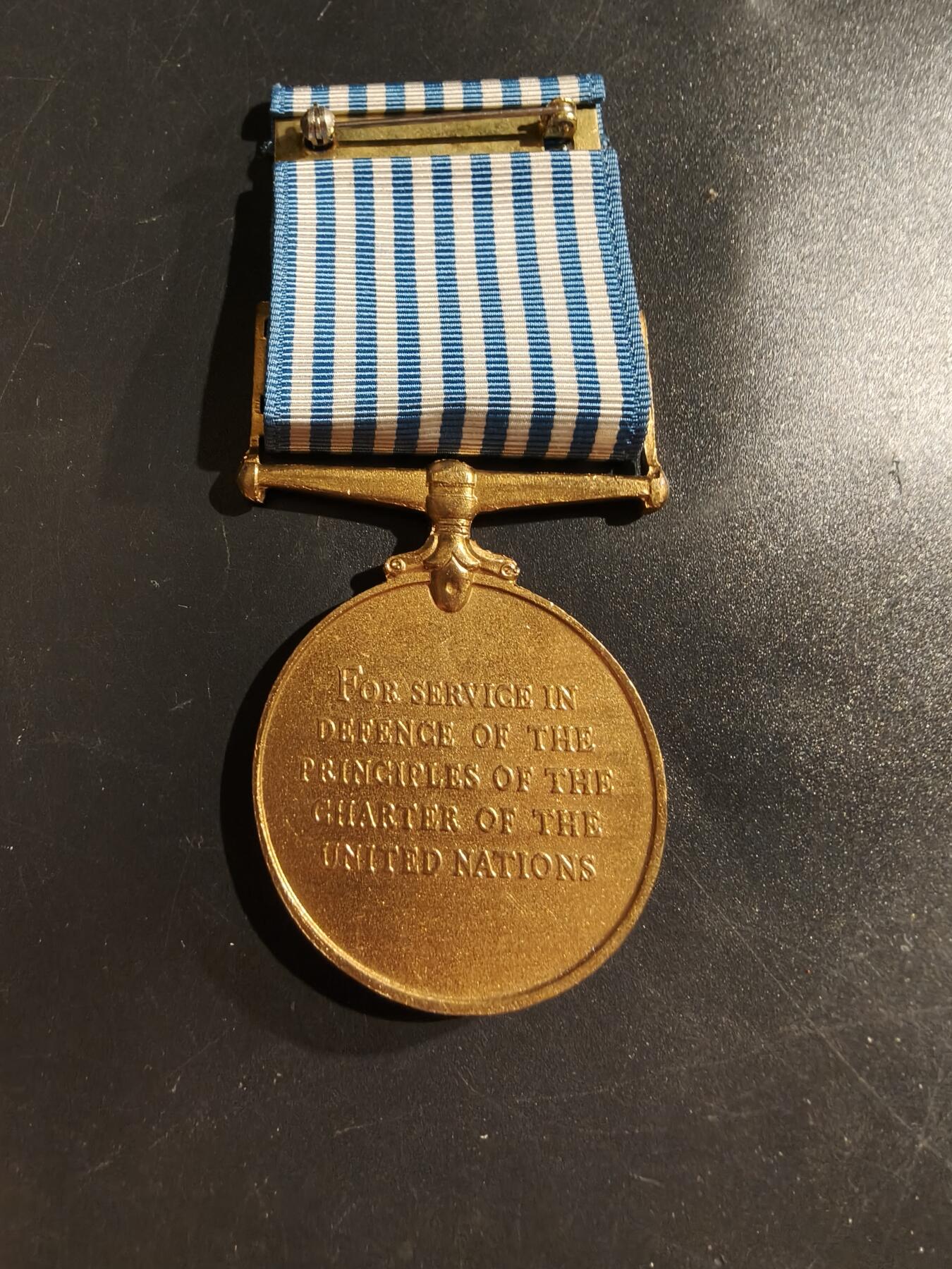 老王徽章第161期 美国联合国韩战奖章