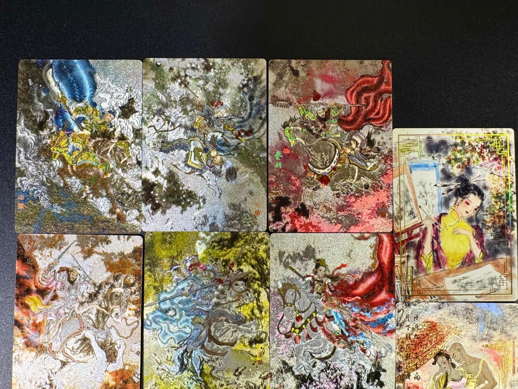 NO.14 好又多金牌大场，双11狂欢！每周一站式配齐，方便凑单！（周6晚8点截拍，卖家送拍0抽成！） 墨染水浒 董洁莹 五虎将+特卡 粗闪一套