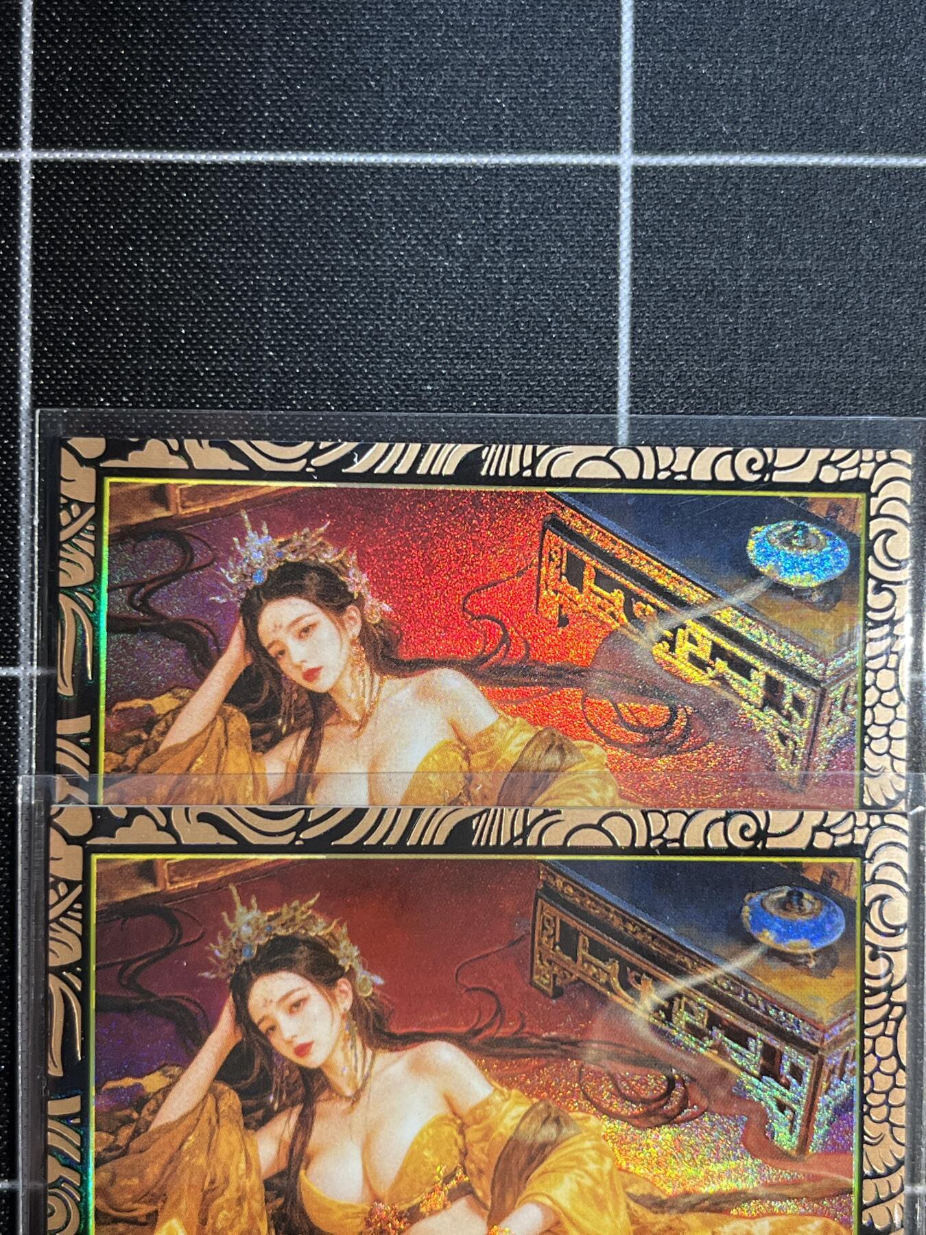 欢迎送拍、免费出卡没坑位费没手续费，各种换旧好卡 【彩闪】宗rich 武则天2张 奇典工作室&天下归心