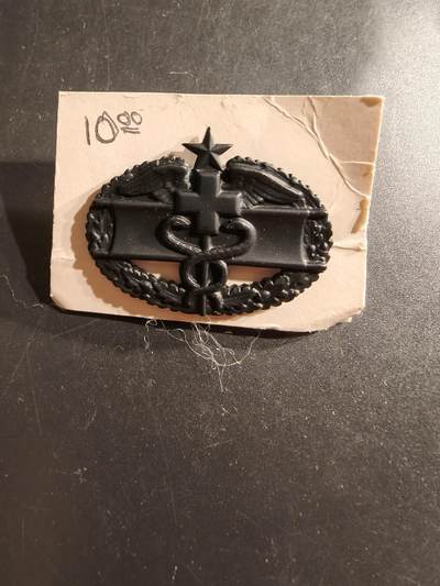 老王徽章第161期 - 美国陆军战斗军医中级技能章     低可视度版本