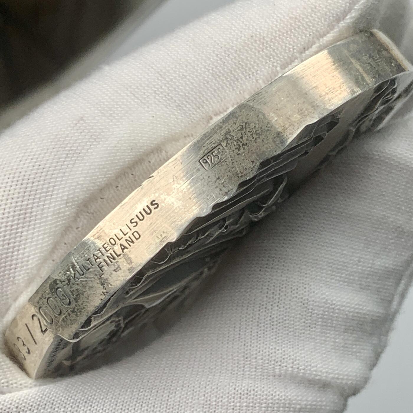 掌中浮雕-藏着的欧洲第040场 1974年冰岛建城1100年纪念，原盒，银章限量发行2000枚，银章（925）70mm/300g，铜章，70mm/310g