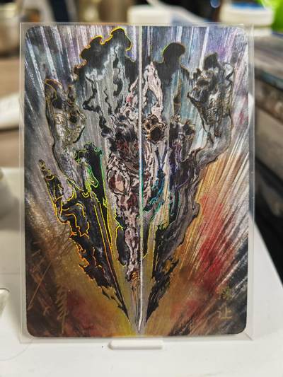 阳大大卡牌拍卖第80期（持续收拍品，周三晚上九点截拍，进群福利早知道）加场加场加场 - 【亲签裸卡】启读文化 沈鑫 刺客烈传系列 豫让 冷烫粗闪 限编077/100