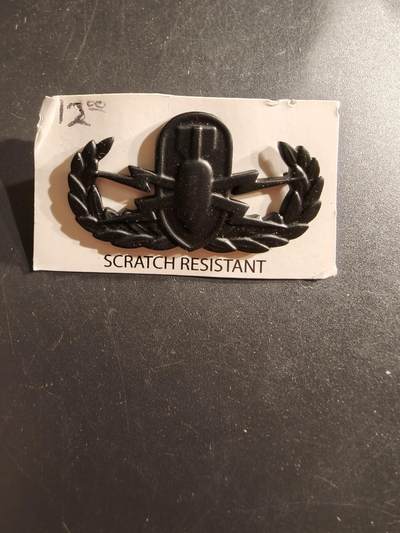 老王徽章第161期 - 美国武装部队爆炸物处理技能章     低可视度