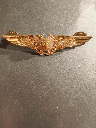 老王徽章第161期 - 美国海岸警备队领航员技能章     2.75英寸