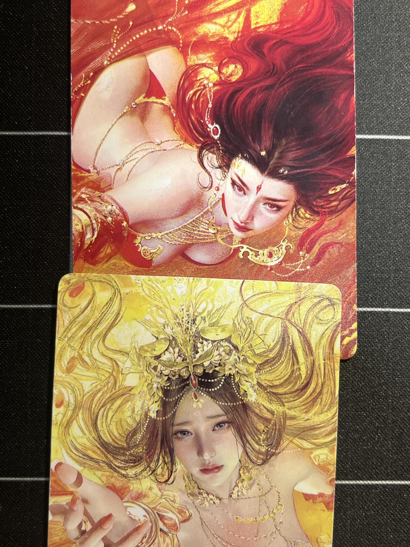 欢迎送拍、免费出卡没坑位费没手续费，各种换旧好卡 【大头裸卡】st刷子 大乔、火灵仙子