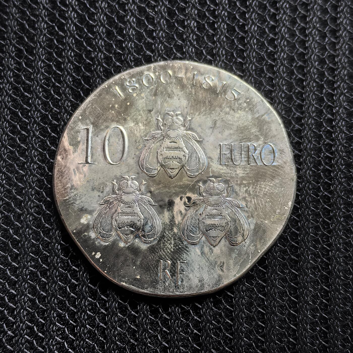 道一币馆币章第一百五十三场 法国2014年王朝国王系列-拿破仑一世10欧元银币 22.2g 900S 10000