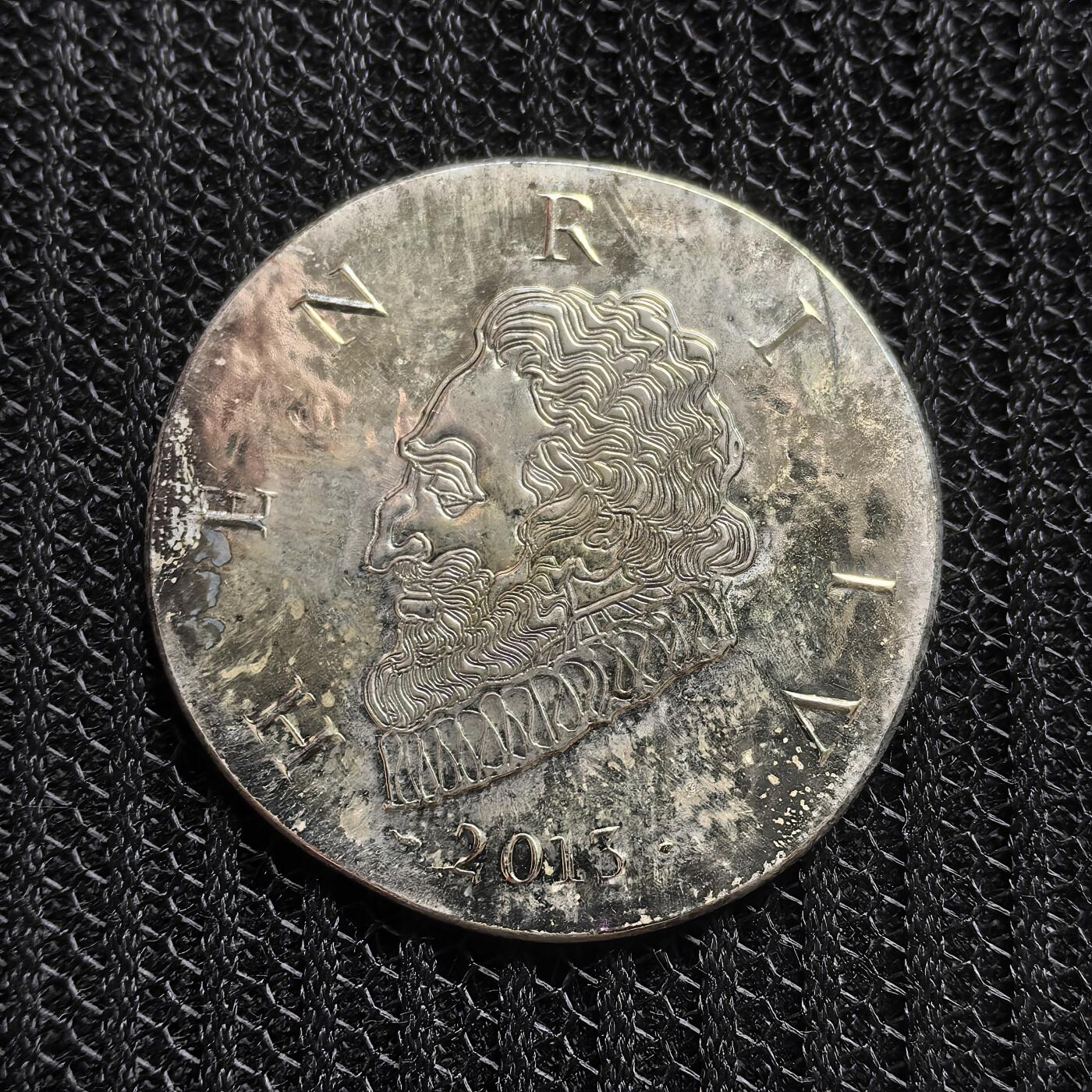 道一币馆币章第一百五十三场 法国2013年王朝国王系列-亨利四世10欧元银币 22.2g 900S 10000