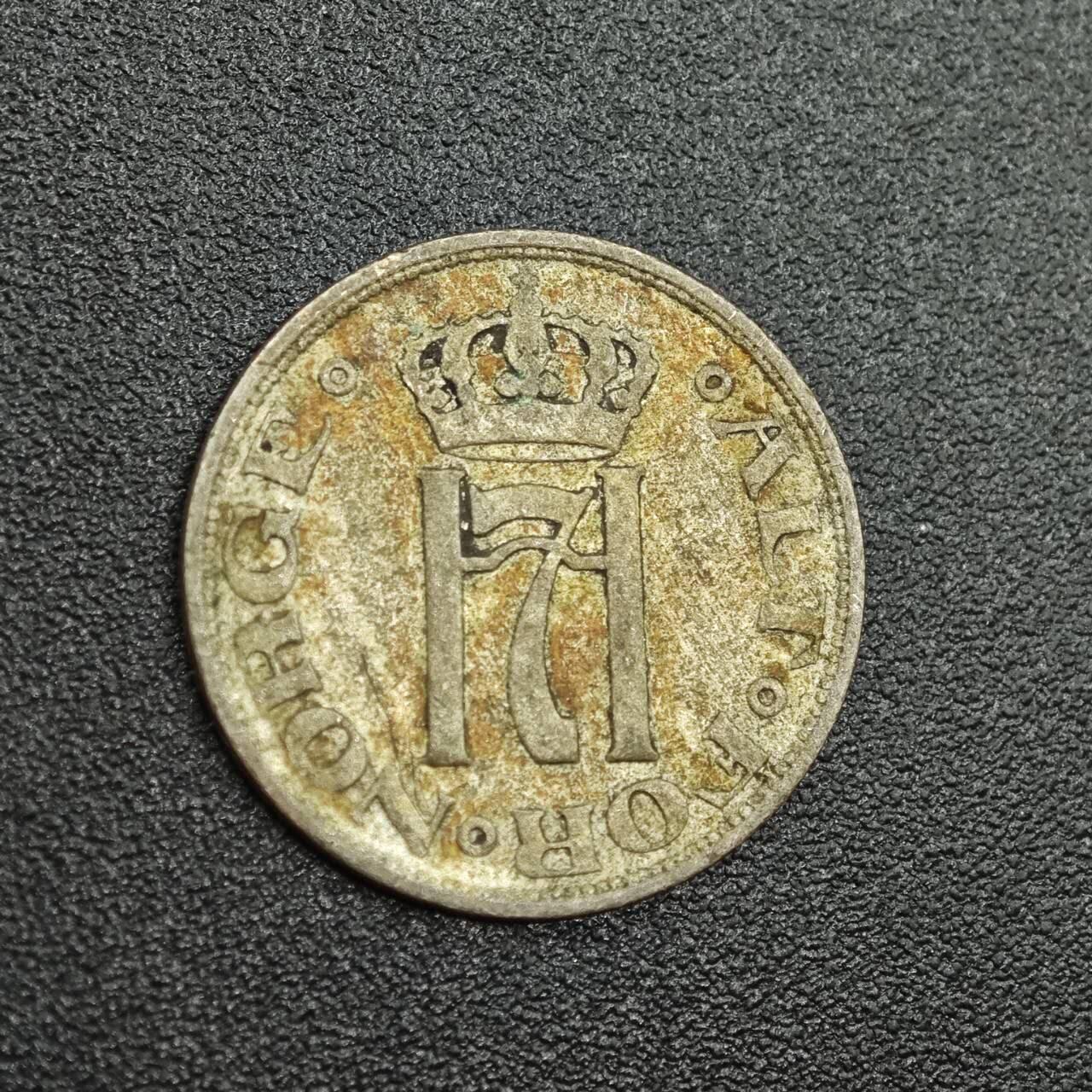 【淘币小摊】实时拍第七百八十八拍   散币小银币场   满百包邮可预留二周 每周一统一发货   挪威1912年10欧尔银币