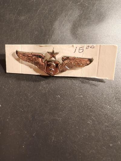 老王徽章第161期 - 美国空军军医中级技能章     2英寸