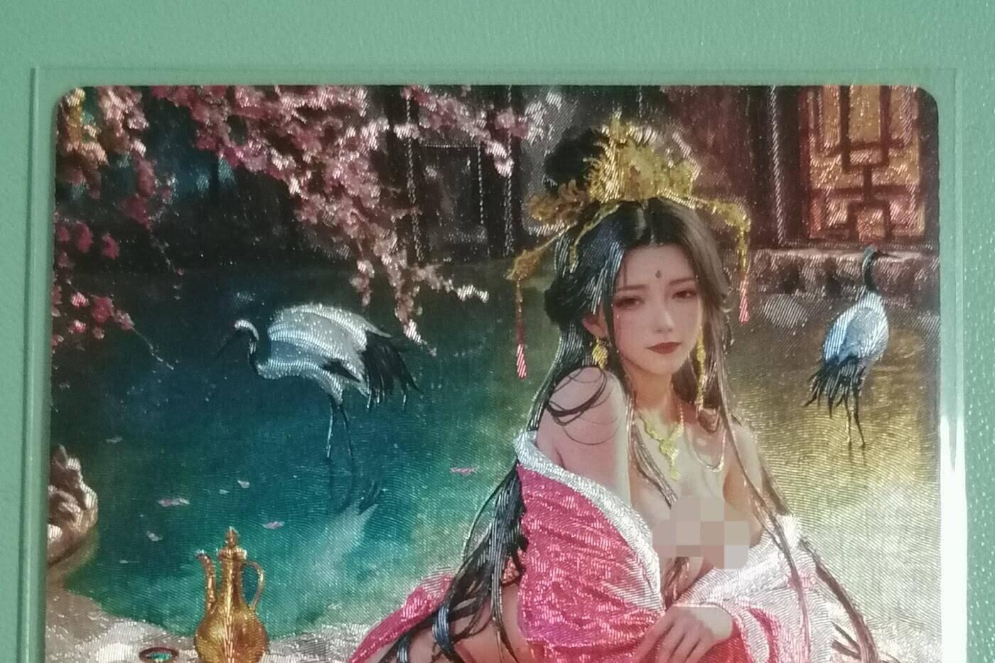 光影卡牌第25期，各家亲签，各家套卡，持续收拍品 奇点卡牌粗闪杨玉环欲 