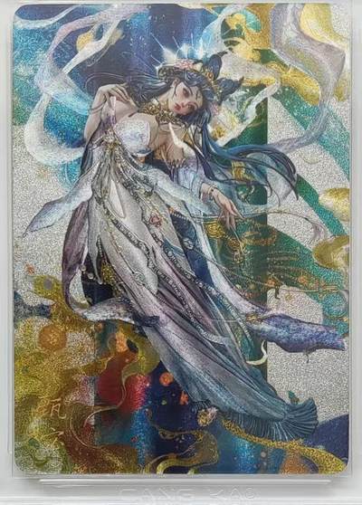 NO.14 好又多金牌大场，双11狂欢！每周一站式配齐，方便凑单！（周6晚8点截拍，卖家送拍0抽成！） - 焱卡 豪杰传 罐儿 甄宓（A）兑换卡 浮雕折光裸卡一张