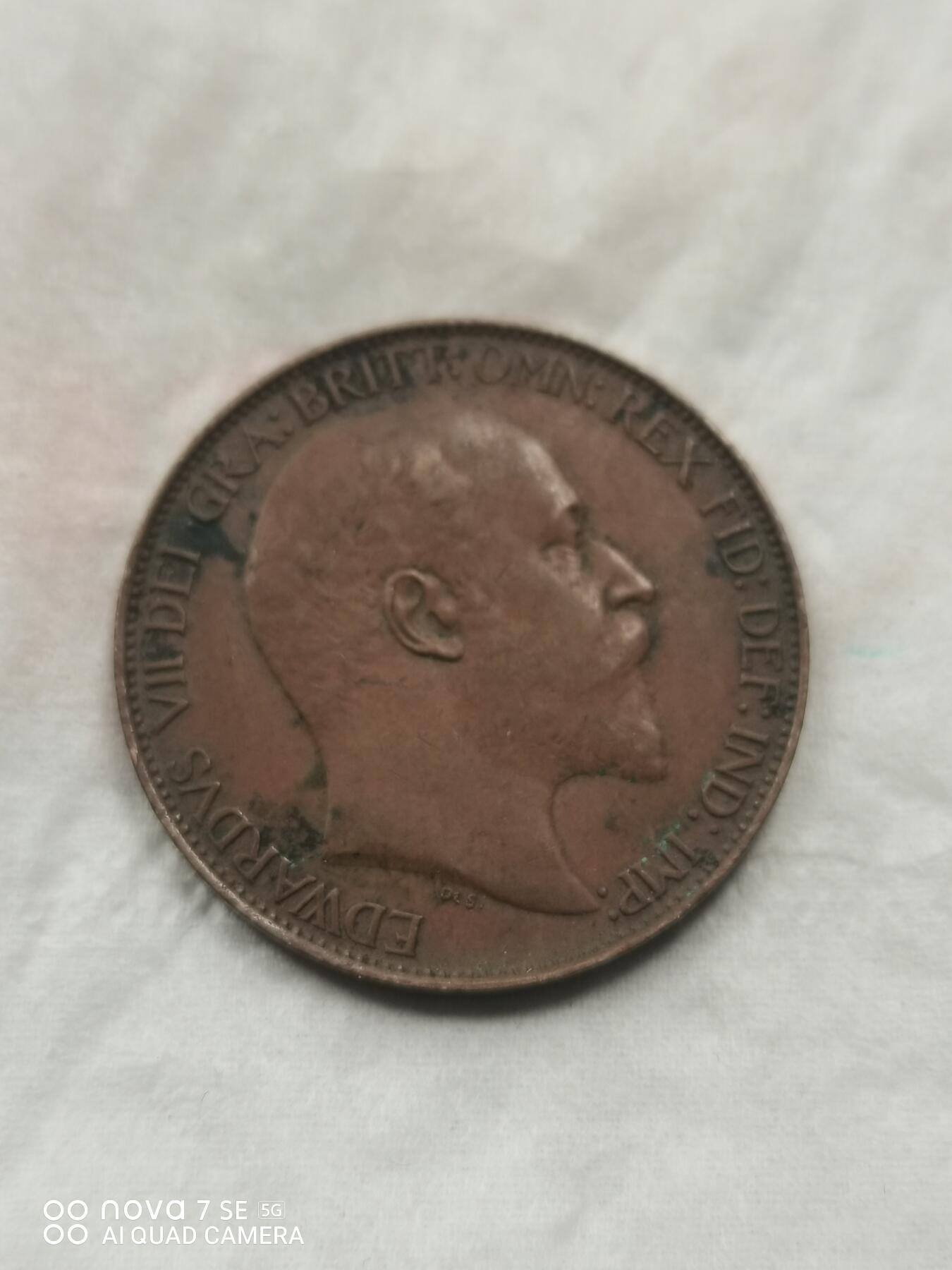 硬币 1906年英国便士