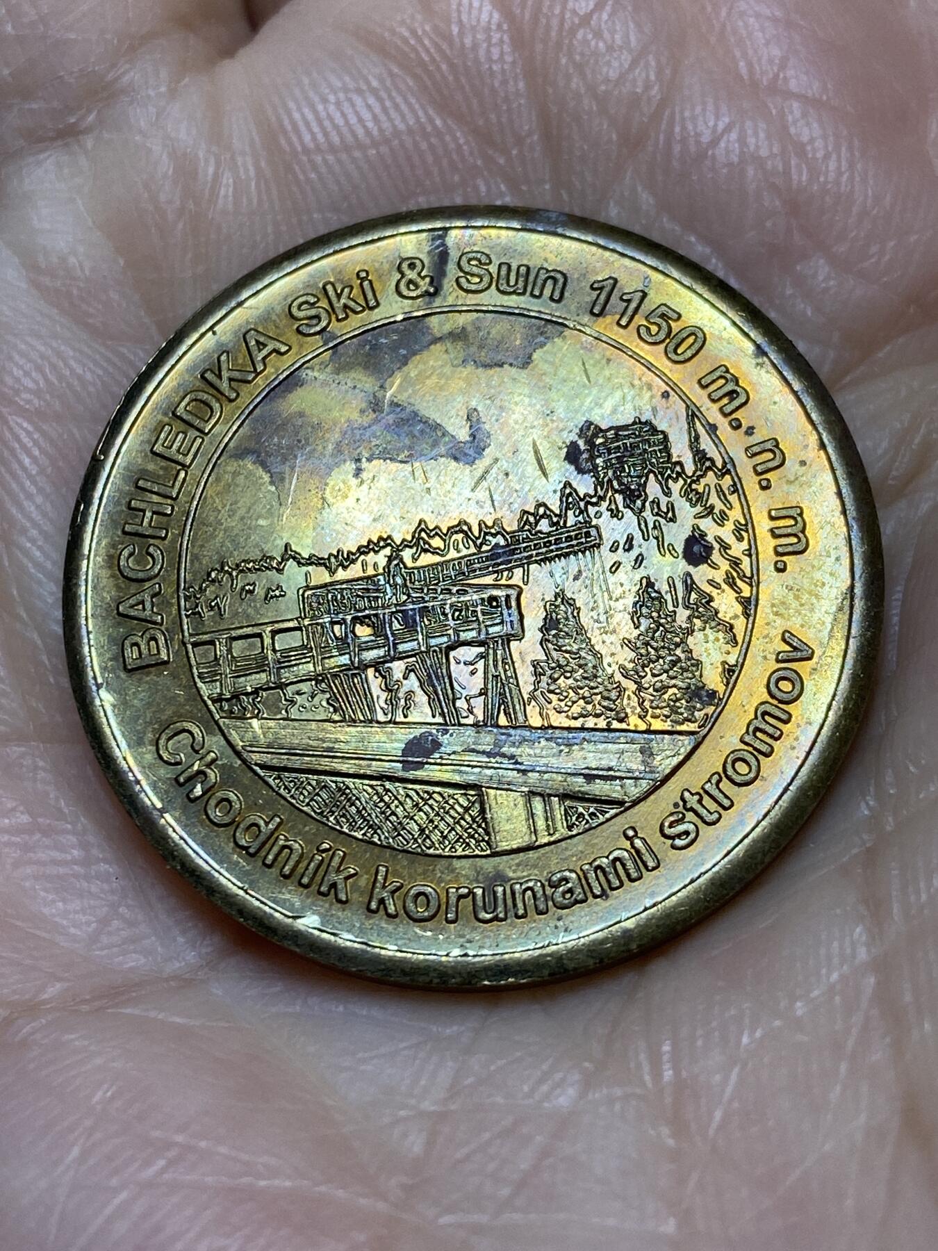 2025年第一百二十二场(总第一百四十八场）外国好品散币(免佣金) 斯洛伐克🇸🇰Bachledka滑雪胜地纪念代币