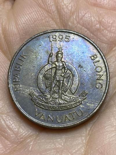 2025年第一百二十三场(总第一百四十九场）外国好品散币(免佣金) 瓦努阿图🇻🇺1995年100瓦图