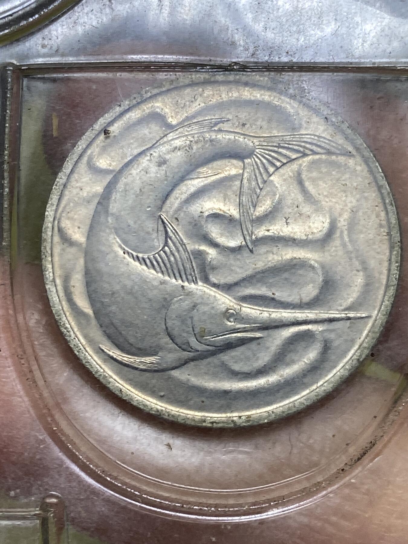 2025年第一百二十二场(总第一百四十八场）外国好品散币(免佣金) 新加坡🇸🇬1968年全套币6枚(独立后首套流通硬币首发年)