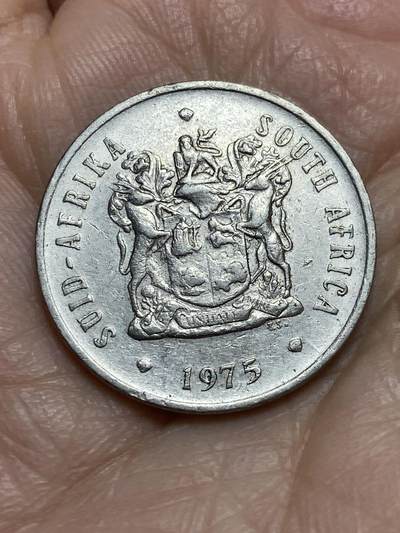 2025年第一百二十三场(总第一百四十九场）外国好品散币(免佣金) 南非🇿🇦1975年20分