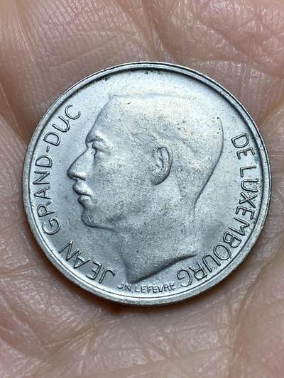 2025年第一百二十三场(总第一百四十九场）外国好品散币(免佣金) 卢森堡🇱🇺1966年1法郎