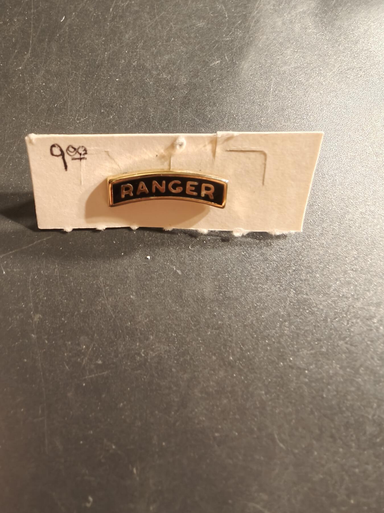 老王徽章第161期 美国游骑兵金属臂章