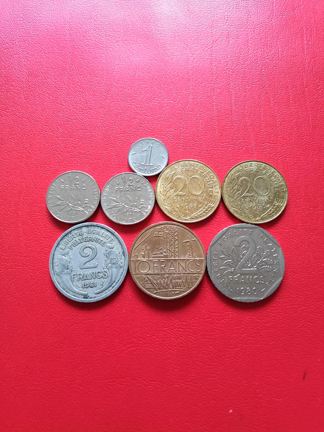 【云涧收藏】第七十七场 法国8枚