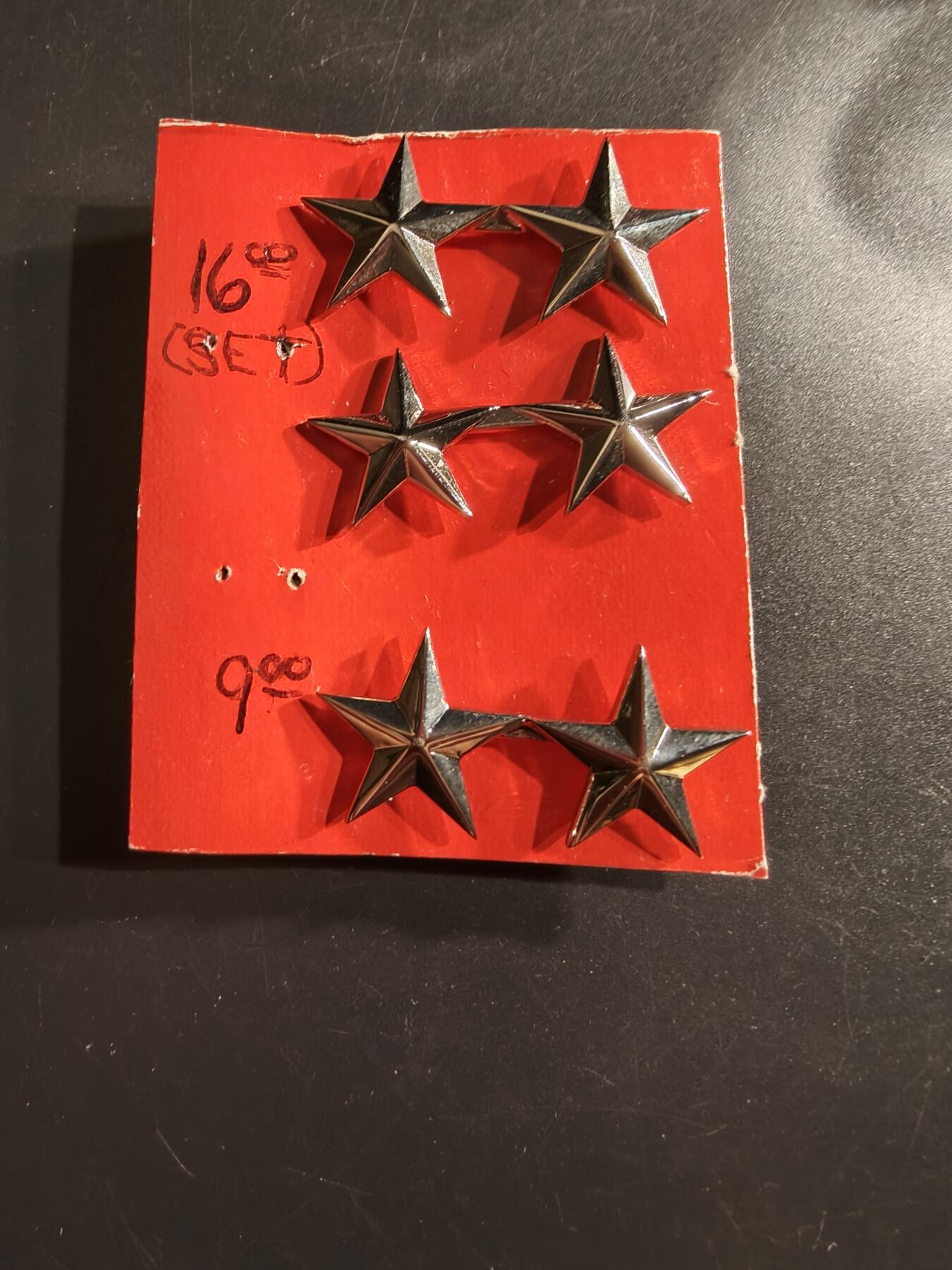 老王徽章第161期 美国少将军衔符号3排