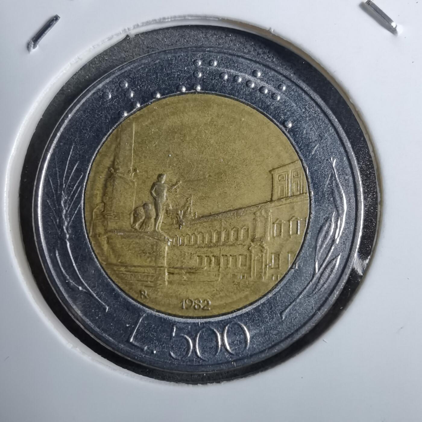 沼泽如烟--第892场 意大利1982年500里拉