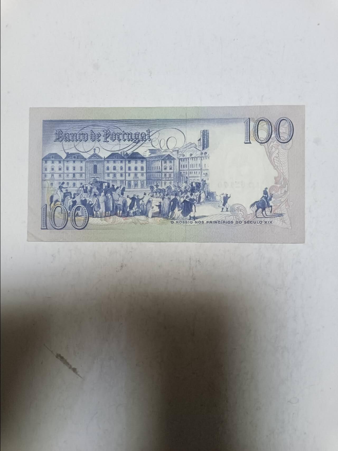 【20251106】非全新纸币第301场 葡萄牙1980年100埃斯库多