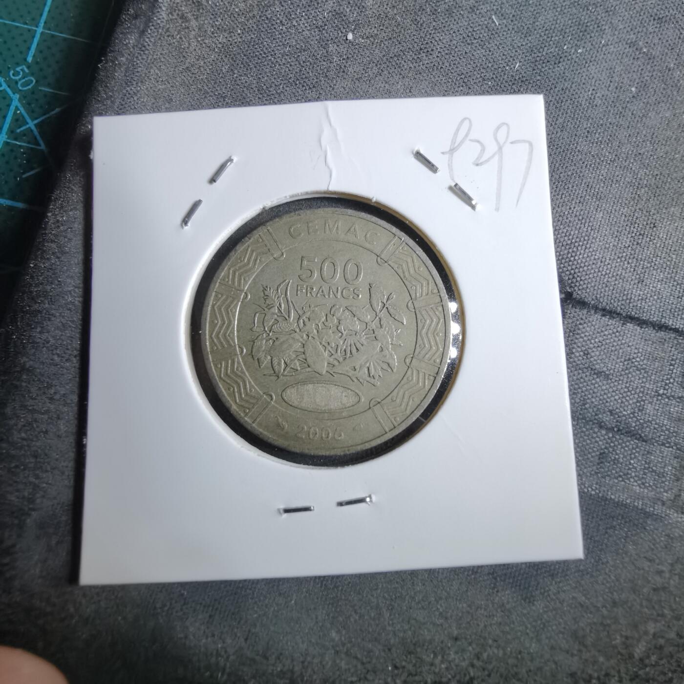 沼泽如烟--第892场 中非2006年500法郎