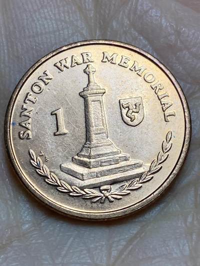 2025年第一百二十三场(总第一百四十九场）外国好品散币(免佣金) - 英属马恩岛🇮🇲2016年1便士(伊丽莎白二世老年)