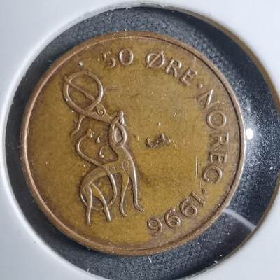 沼泽如烟--第892场 - 挪威1996年50欧尔