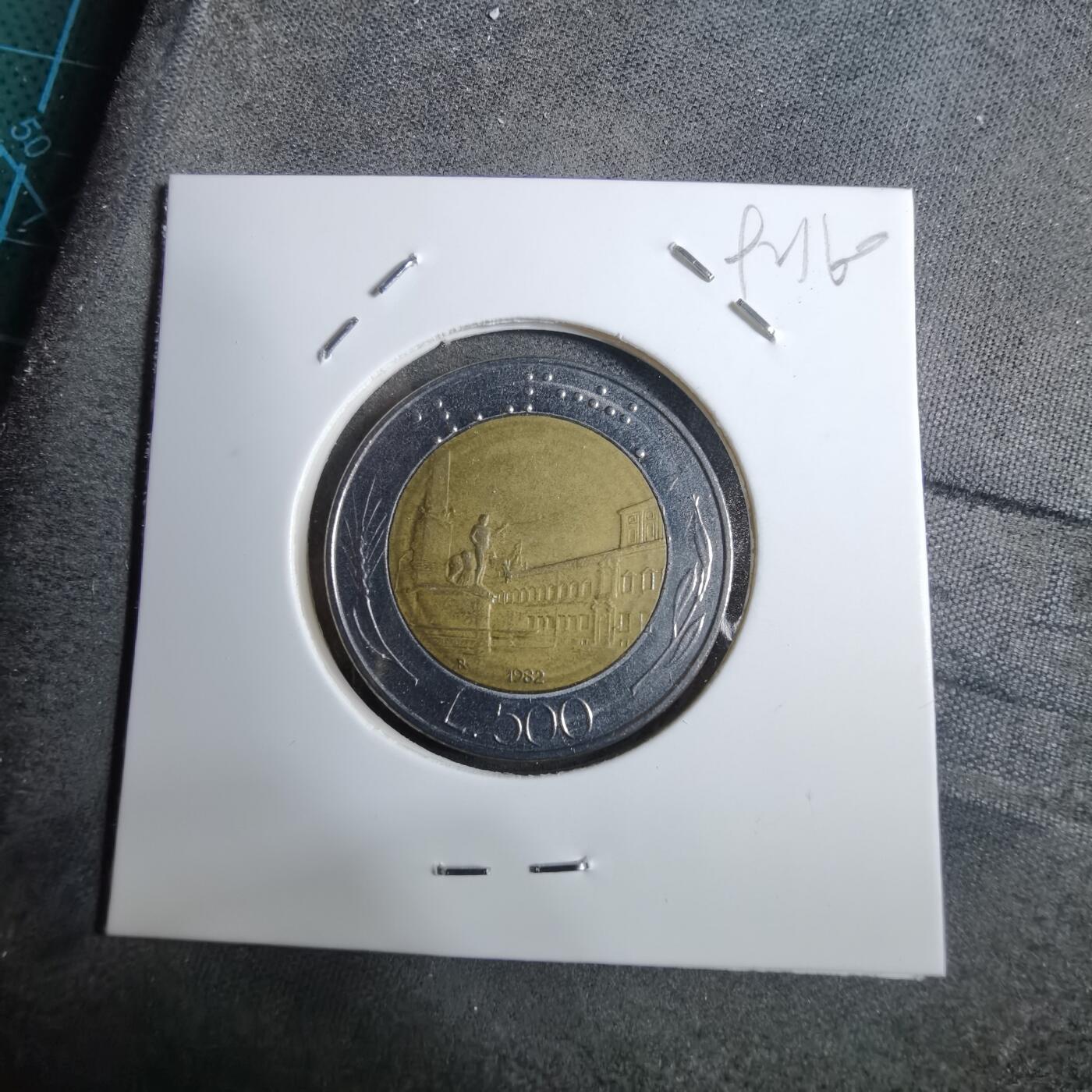 沼泽如烟--第892场 意大利1982年500里拉