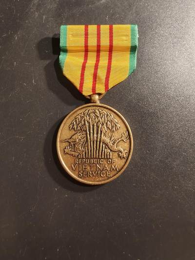 老王徽章第161期 - 美国越战服役奖章
