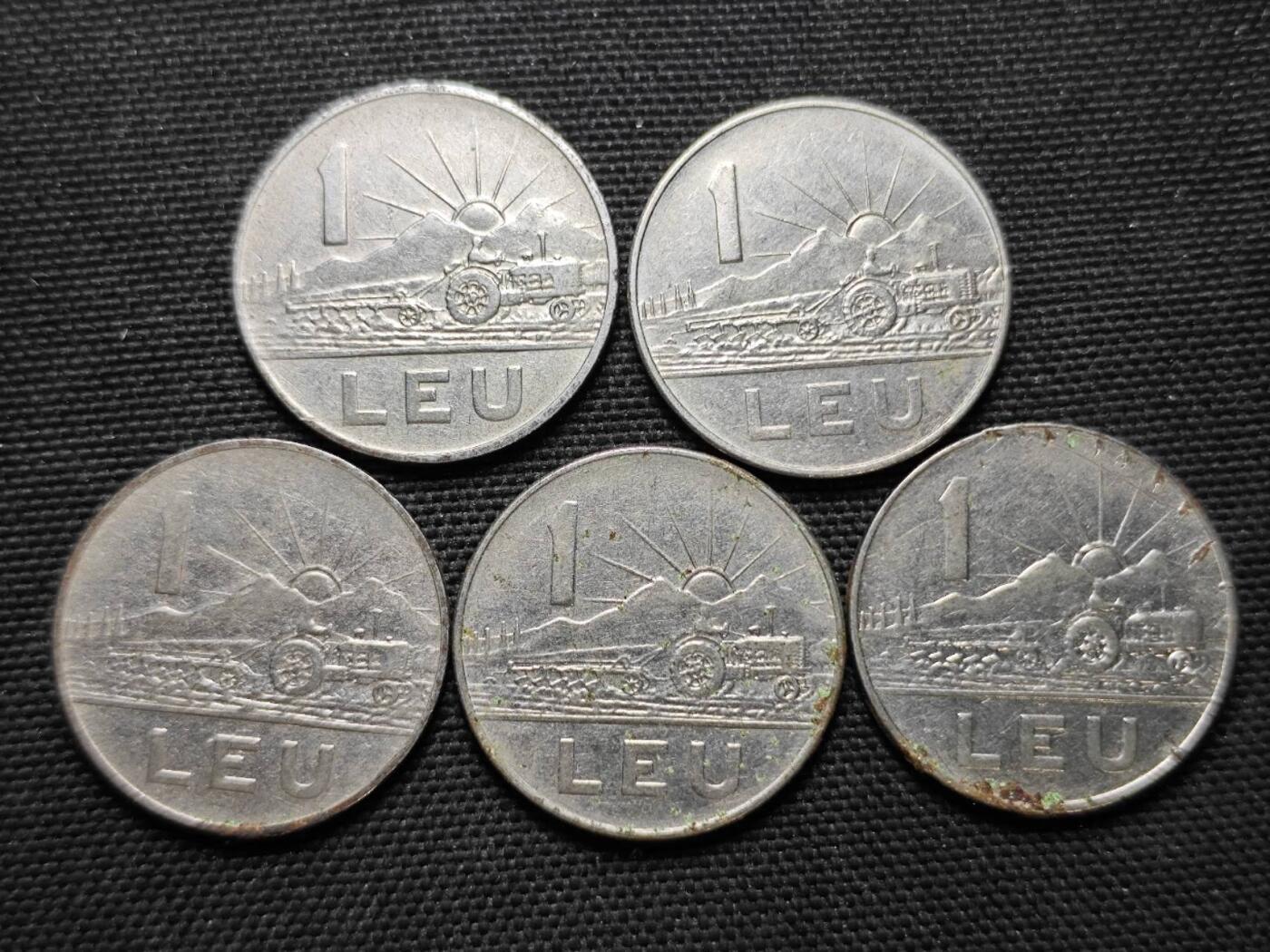 KK钱币收藏小铺  第364场  2月预留时间 周末发货  罗马尼亚一组22枚