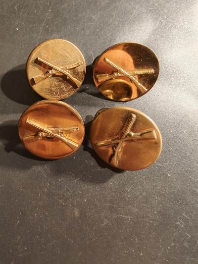 老王徽章第161期 - 美国步兵领章一组     不同版本