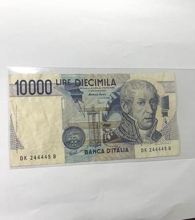 意大利10000里拉 1984年 - 意大利10000里拉 1984年