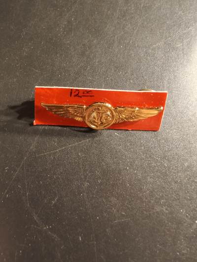 老王徽章第161期 - 美国海军航空观察员技能章      2英寸