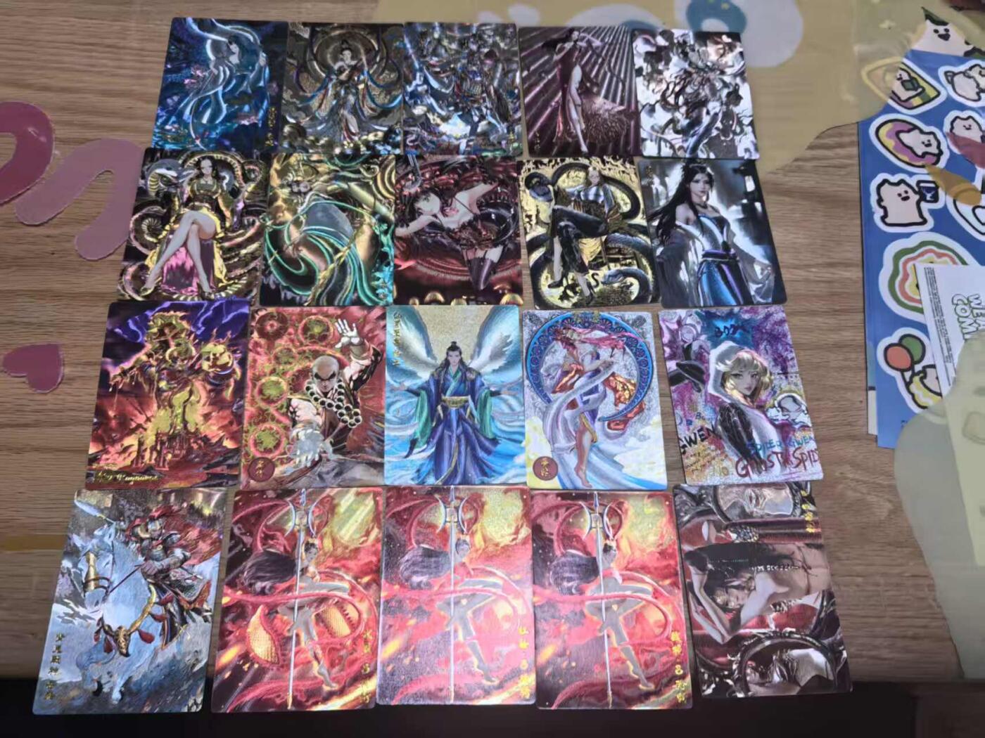 NO.14 好又多金牌大场，双11狂欢！每周一站式配齐，方便凑单！（周6晚8点截拍，卖家送拍0抽成！） 奇点 金包拆出不重复20张小全套 非常好看