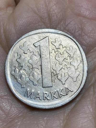 2025年第一百二十三场(总第一百四十九场）外国好品散币(免佣金) - 芬兰🇫🇮1984年1马克(N标)
