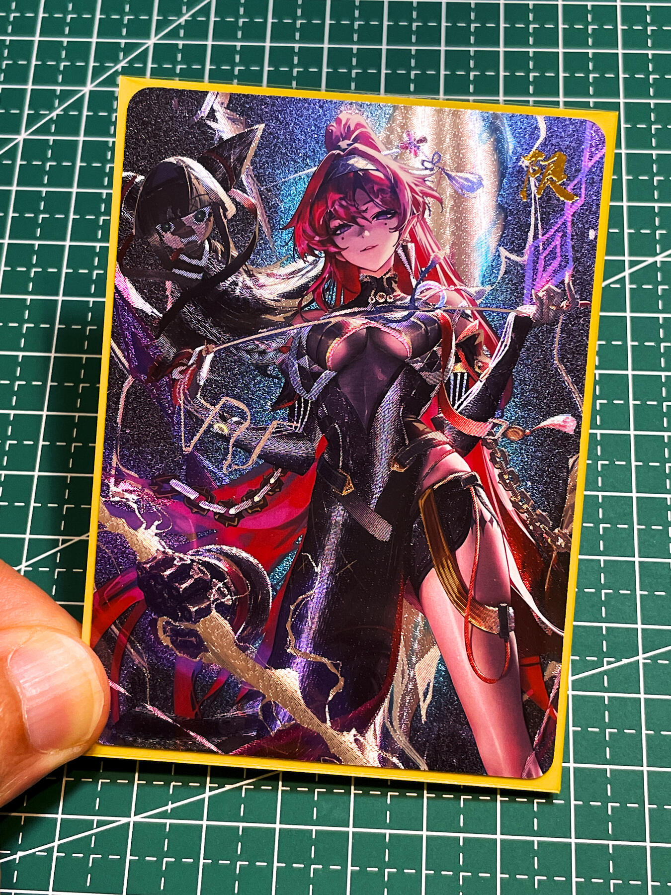 显眼宝36期 11月12日晚21:50截拍 佣金1起 可寄存～ 闲宅卡牌 限定赠卡一枚 卡背百福 半粗   63*88