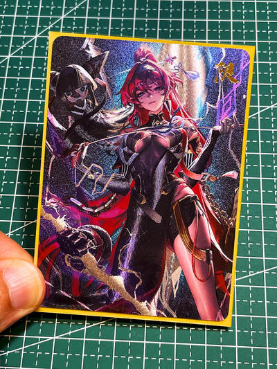 显眼宝36期 11月12日晚21:50截拍 佣金1起 可寄存～ - 闲宅卡牌 限定赠卡一枚 卡背百福 半粗   63*88