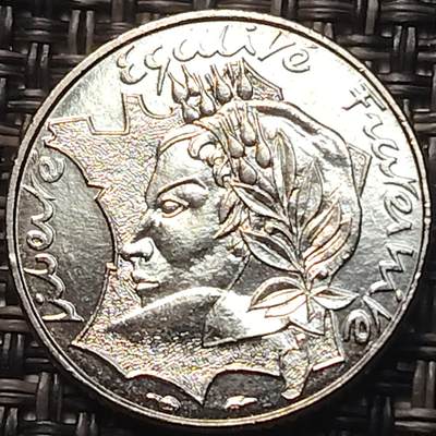 布加迪🐬～世界钱币(上海)🌾第 257 期 /  各国套币和散币 - 法国🇫🇷 1986年 10法郎纪念币