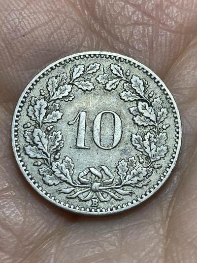 2025年第一百二十三场(总第一百四十九场）外国好品散币(免佣金) - 稀少年份–瑞士🇨🇭1919年10分