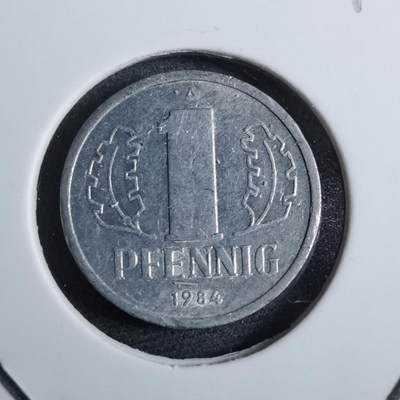 沼泽如烟--第892场 - 东德1984年1芬尼