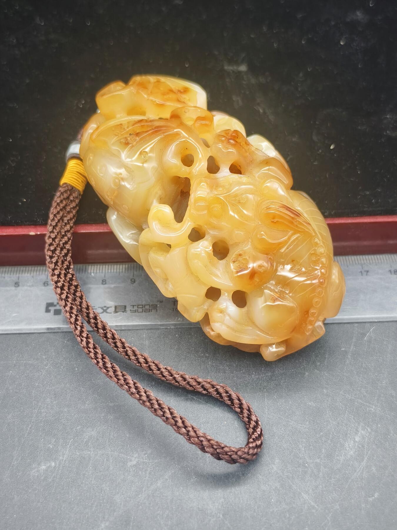 83期回流戒指饰品杂件纪念章丝路钱币专场 手把件