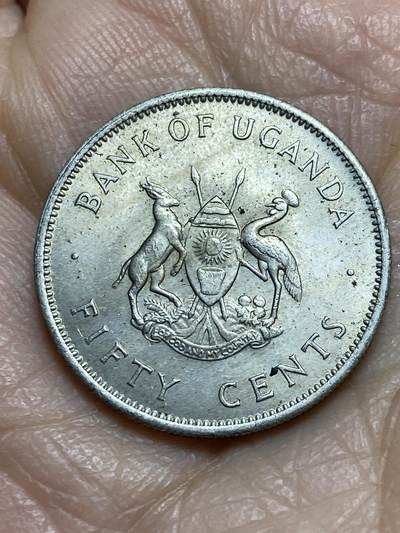 2025年第一百二十三场(总第一百四十九场）外国好品散币(免佣金) 好品–乌干达🇺🇬1966年50分