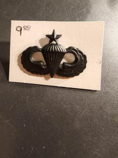 老王徽章第161期 - 美国空降兵中级技能章      低可视度版本