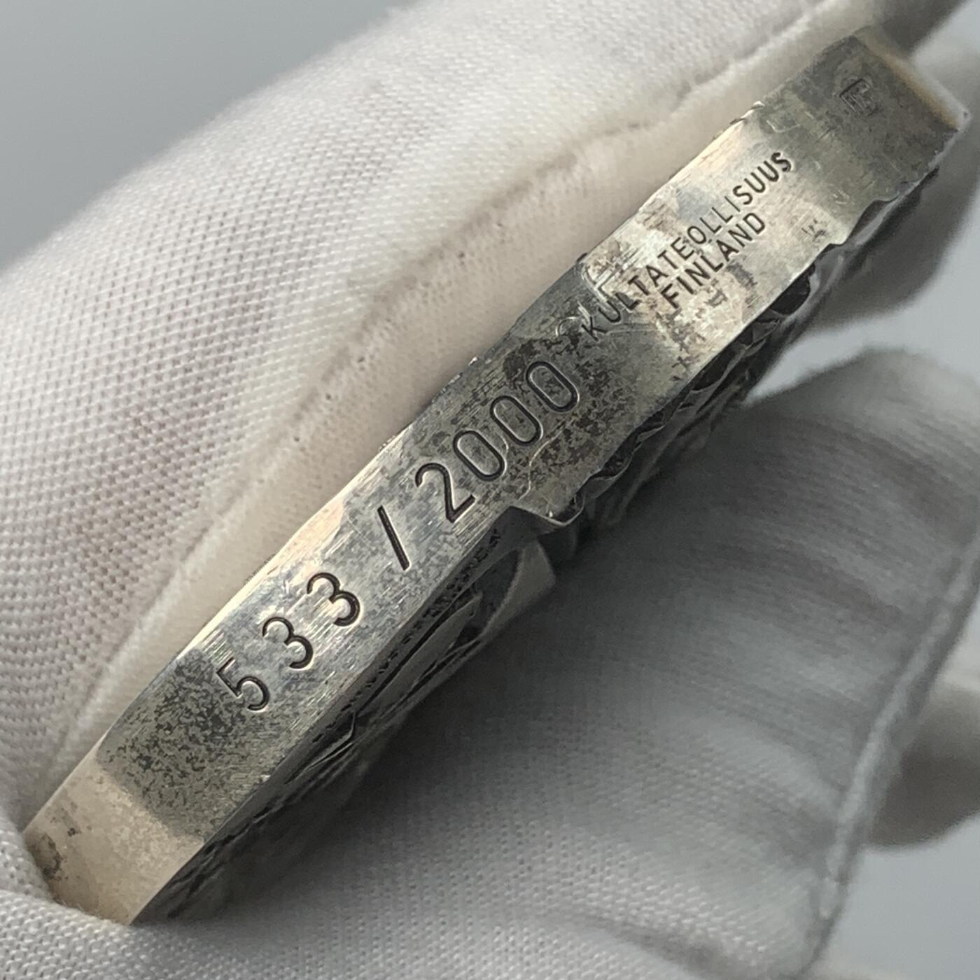 掌中浮雕-藏着的欧洲第040场 1974年冰岛建城1100年纪念，原盒，银章限量发行2000枚，银章（925）70mm/300g，铜章，70mm/310g